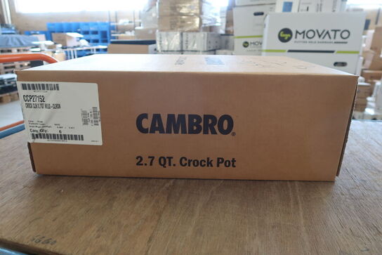 12 Stk. Plastikbeholder   CAMBRO  CCP27152