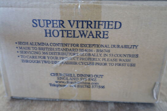 6 stk.Tallerkner  CHURCHILL 1795   Stonecast Petal Pink