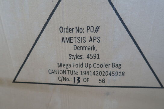 1 kasse (36 pr. stk.) Køletaske blå 4 ltr  SISTEMA TOGO 301227