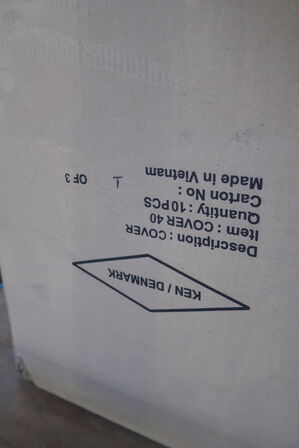 9 stk. Grydelåg KEN STORKØKKEN   556-559 