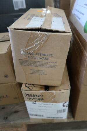 2 kasser (12 pr. stk.) Emalje fad CHURCHILL 1795