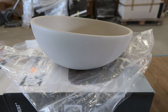 4 stk. Beton skåle APS  3001