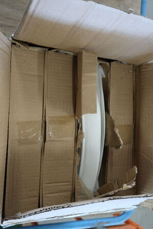 2 kasser (32 pr. stk.) Buffetfad oval  EHG