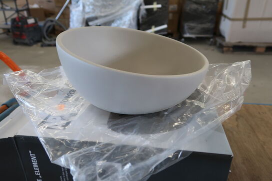 4 stk. Beton skåle APS  3001