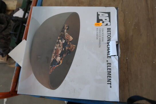 3 stk. Beton skål  APS  3001