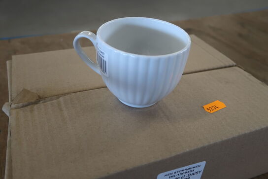 4 kasser (6 pr. stk.) Overkop hvid 20 cl KEN STORKØKKEN  Daisy