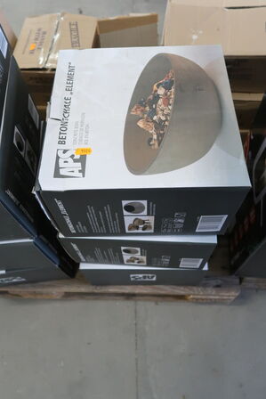 3 stk. Beton skål  APS  3001