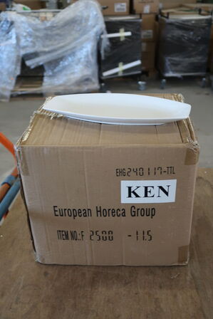 2 kasser (32 pr. stk.) Buffetfad oval  EHG