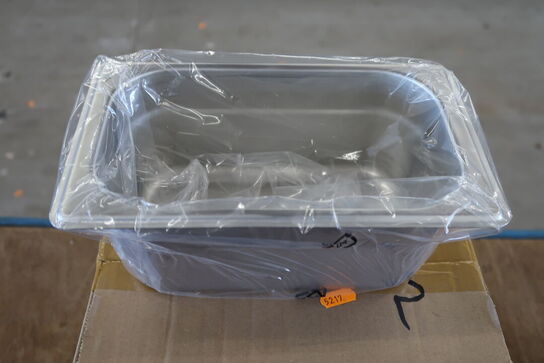 6 stk. Kantinelåg1/4 GN D100 mm 2,7 ltr  EHG