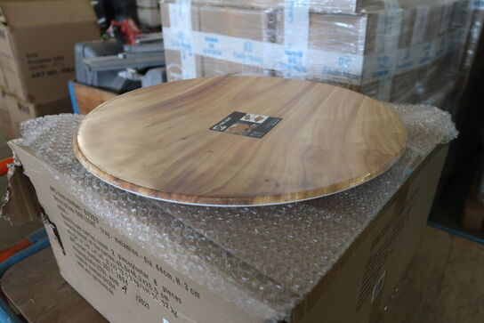 4 kasser (8 pr. stk.) Fad melamin m/oak look KEN STORKØKKEN 300481