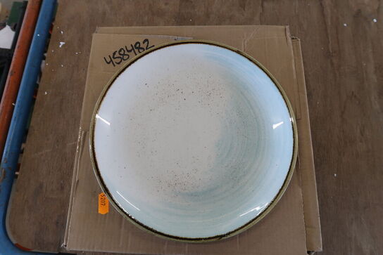 3 kasser (12 pr. stk.) Emalje Tallerken   CHURCHILL 1795  Evolve Coupe