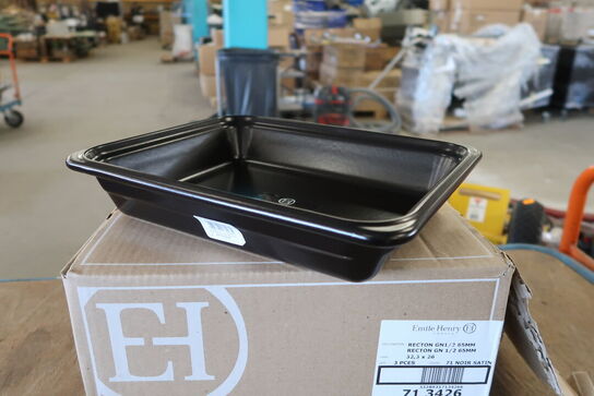 14 kasser (3 pr. stk.) Ildfast fad EMILY HENRY 