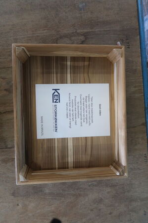 10 stk. Teak kasser  WOOD BY KEN STORKØKKEN 303561