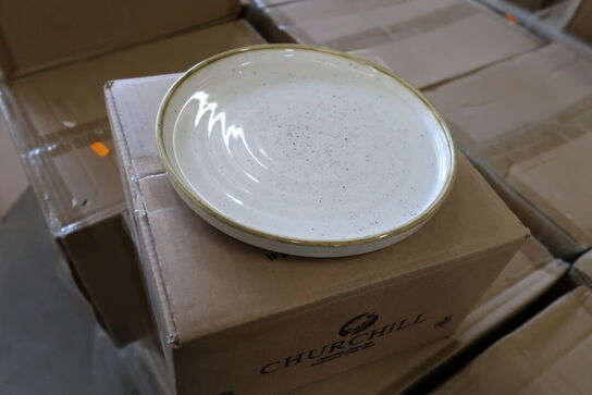 6 stk. Tallerken   CHURCHILL 1795  Stonecast 