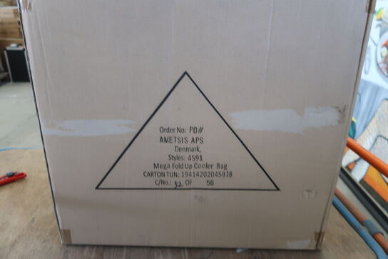 3 kasser (56 pr. stk.) Køletaske blå 4 ltr  SISTEMA TOGO 301227