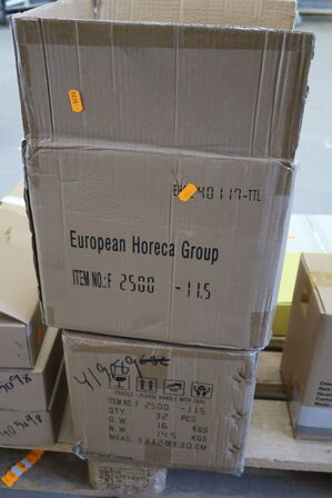 2 kasser (32 pr. stk.) Buffetfad oval  EHG