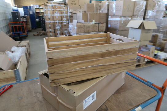 5 stk. Teak kasser 1/1 G WOOD BY KEN STORKØKKEN 303555