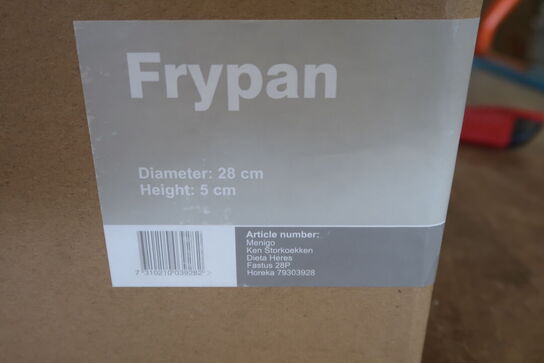 2 kasser (4 pr. stk.) Stegepander DIETA HERES  Menigo