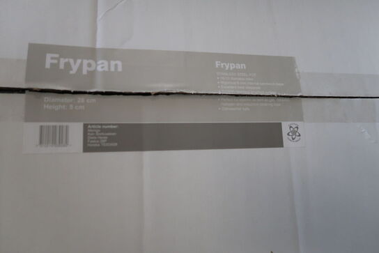 2 kasser (4 pr. stk.) Stegepander DIETA HERES  Menigo