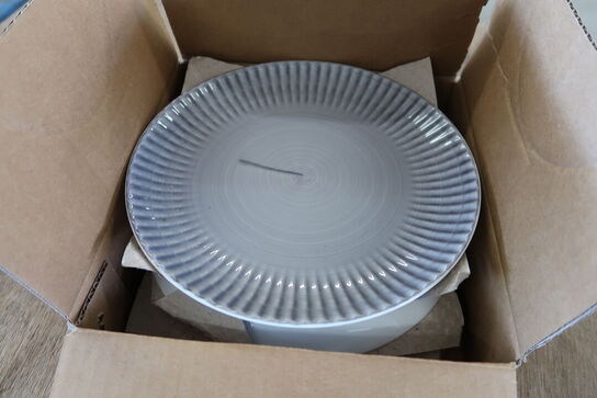 5 kasser (6 pr. stk.) Tallerken Flat Plate  KEN STOR KØKKEN   Daisy 