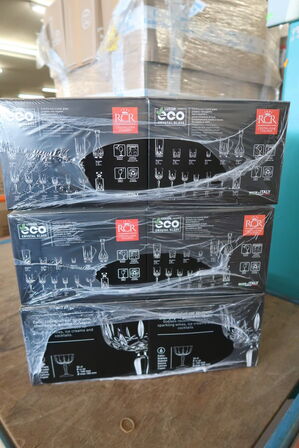 3 kasser (12 pr. stk.) Champagneskål 24 cl RCR   140042 Opera