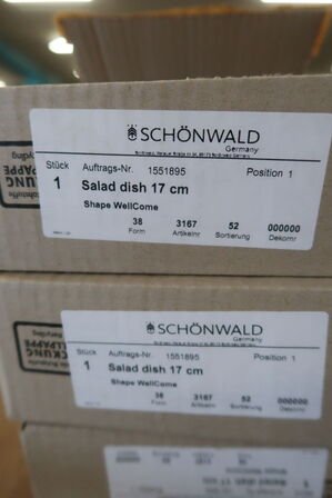 4 stk. Skåle SCHÖNEWALD