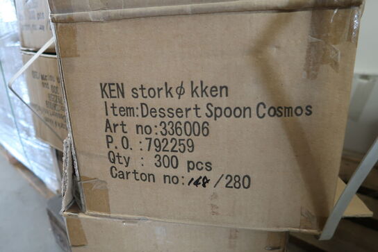 2 kasser (300 pr. stk.) Dessertske  COSMOS