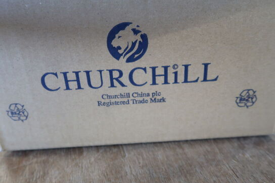 6 stk.Tallerkner  CHURCHILL 1795   Stonecast Petal Pink