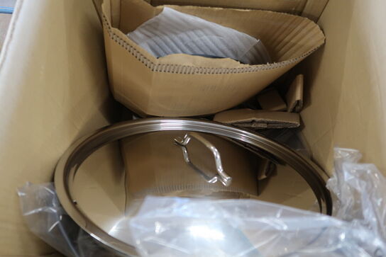 9 stk. Grydelåg KEN STORKØKKEN   556-559 