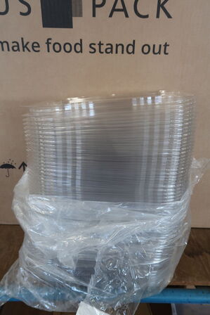 2 kasser (400 pr. stk.) Låg til madbakker  109905