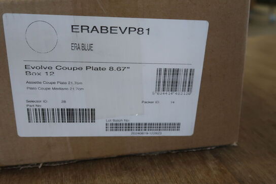 12 stk. Tallerken  EVOLVE COUPE