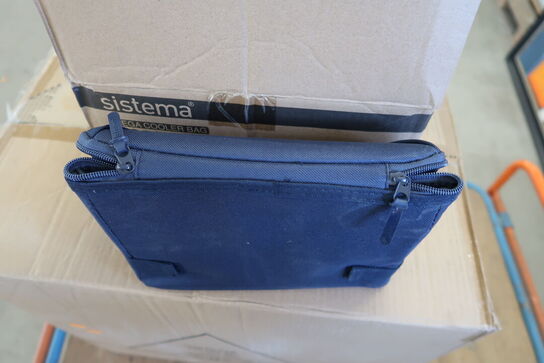 1 kasse (36 pr. stk.) Køletaske blå 4 ltr  SISTEMA TOGO 301227