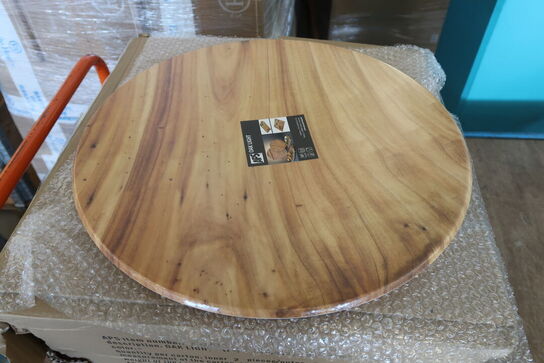 6 kasser (8 pr. stk.) Fad melamin m/oak look KEN STORKØKKEN 300481