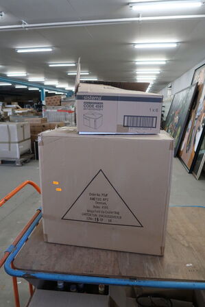 1 kasse (36 pr. stk.) Køletaske blå 4 ltr  SISTEMA TOGO 301227