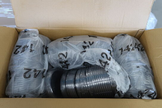 2 kasser (400 pr. stk.) Låg  til  madbakker    DUNI  550 CC PP KAPAK