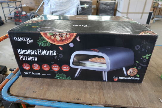Elektrisk pizzaovn  BAKER GRILL  35227