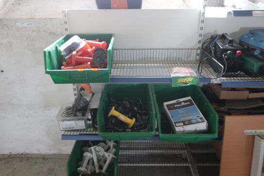 Sækkevogn, varelager, reservedele, værktøj, reol, opbevaringsvogn m.m.