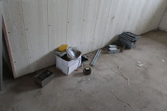 Sækkevogn, varelager, reservedele, værktøj, reol, opbevaringsvogn m.m.