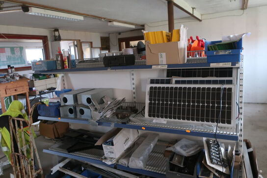 Sækkevogn, varelager, reservedele, værktøj, reol, opbevaringsvogn m.m.