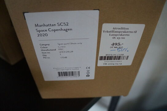 Lampeskærm &TRADITION MANHATTEN SC52