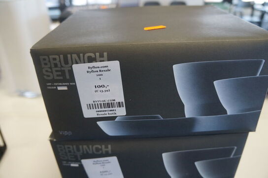 3 stk. Brunchsæt VIPP