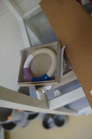 Skærebræt, tallerken, m.v.