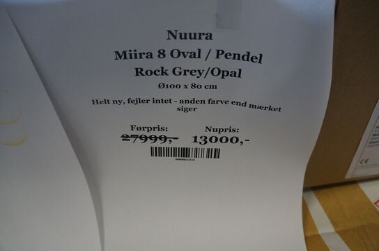 Lysekrone NUURA MIIRA 8 OVAL