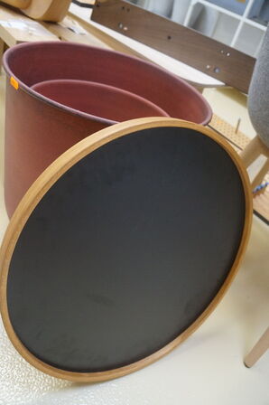 2 stk. Sofaborde 1 stk. inkl. Spejlbord