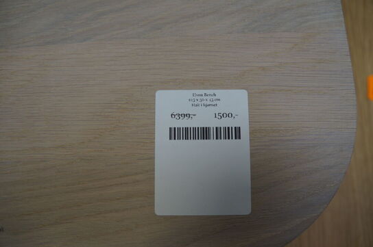 Bænk FRITZ HANSEN HVEN