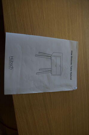 Sengebord HÛBSCH HIDE SIDE TABLE