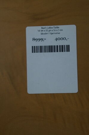 Sofabord FERM LIVING BURL