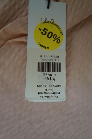 Lampe, sengetøj, m.v.