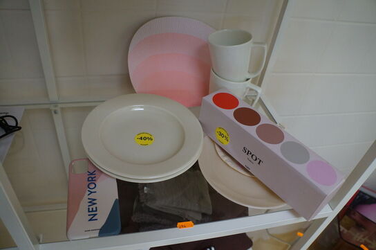 Kopper, tallerkner, m.v.