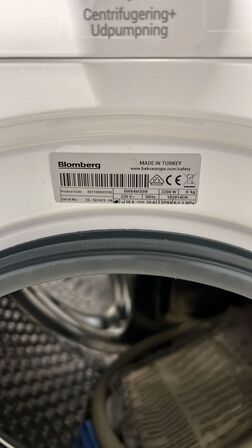 Blomberg - splinterny vaskemaskine